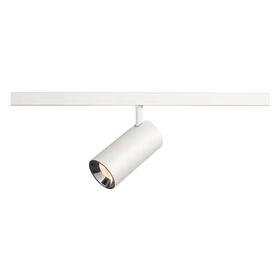 NUMINOS® S 48 V TRACK DALI, spot, bílé/chrom, 16 W, 1000 lm, 2700 K, CRI90, 40° - BIG WHITE (SLV