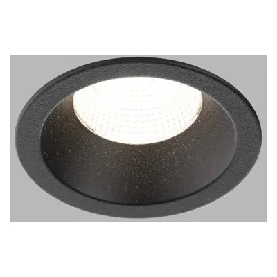 LED2 Zápustné svítidlo SPOT II B, B DALI/PUSH DIM 9W 2700K UGR černá - LED2 Lighting