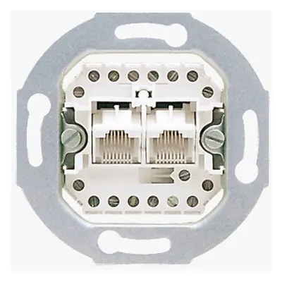 Strojek IAE/UAE pro 2 terminály UAE 8-8 UPO 2x RJ45 zásuvky - JUNG