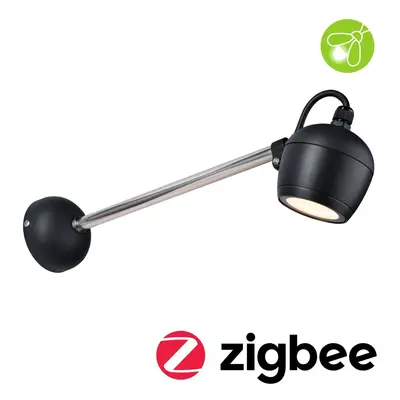 LED venkovní nástěnné svítidlo Smart Home Zigbee Kikolo neláká hmyz IP65 90mm CCT 6,2W 230V 80° 