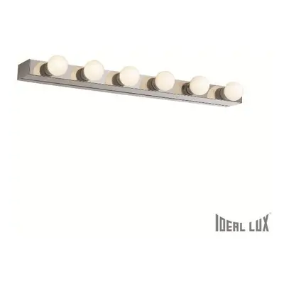 Nástěnné svítidlo Ideal Lux Prive' AP6 cromo 045627 chromové 60,5cm - IDEALLUX