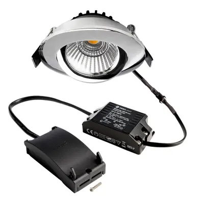 Deko-Light stropní vestavné svítidlo, Dione, 8,5 W, DIM, 2700 K, 220-240V 750 lm chrom - LIGHT I