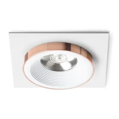 SHARM SQ I zápustná bílá měď 230V LED 10W 24° 3000K - RED - DESIGN RENDL