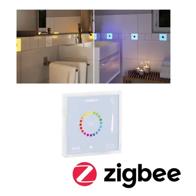 LumiTiles příslušenství Smart Home Zigbee Square Touch Modul IP44 100x10mm bílá umělá hmota/hlin