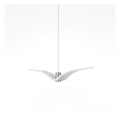 Night Birds, závěsné svítidlo, 5W LED, opal / opaktní sklo, délka 78cm - BROKIS A