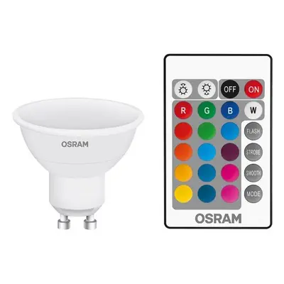 OSRAM RGBW PAR16 bílá 230V GU10 LED EQ25 2700K - DESIGN RENDL