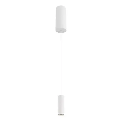 LALU® závěsné svítidlo, Led Base, mix & match, 150 cm, 9,5 W, 3000 K, PHASE, bílá - BIG WHITE (S