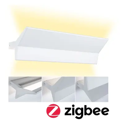 LED nástěnné svítidlo Smart Home Zigbee Stine měnitelná bílá / 230V 13W stmívatelné bílá mat - P