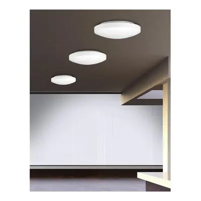 Stropní svítidlo IVI stropní svítidlo IP44 bílé opálové sklo E27 1x12W - NOVA LUCE