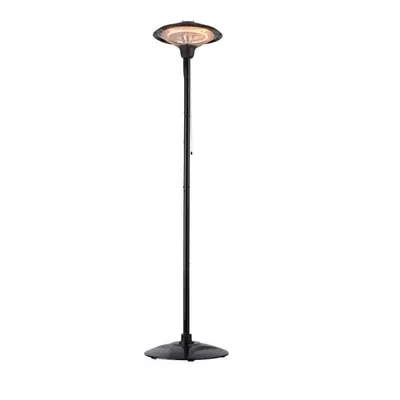 GLOW Topidlo, černá, IP34, 750 W, 1500W - LEUCHTEN DIREKT / JUST LIGHT