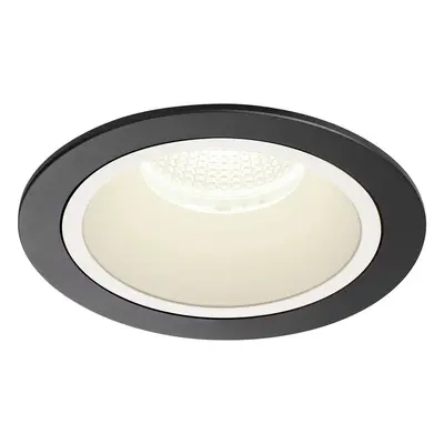 NUMINOS® DL L vnitřní LED zápustné stropní svítidlo černá/bílá 4000 K 40° - BIG WHITE (SLV)