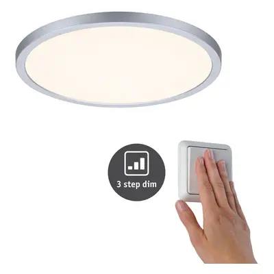 LED vestavné svítidlo Areo VariFit IP44 3-krokové-stmívatelné 230mm 16W 3.000K chrom - PAULMANN