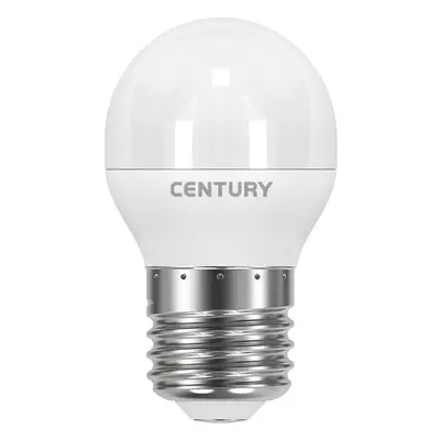 LED MINI GLOBE ONDA 6W E27 4000K 510Lm 200d 45x78mm IP20 - CENTURY