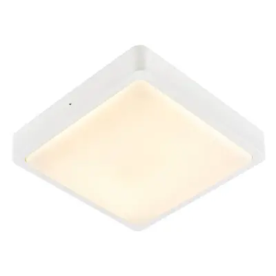 AINOS SQUARE SENSOR Outdoor, nástěnné a stropní LED svítidlo, bílé, spínač CCT 3000/4000K - BIG 