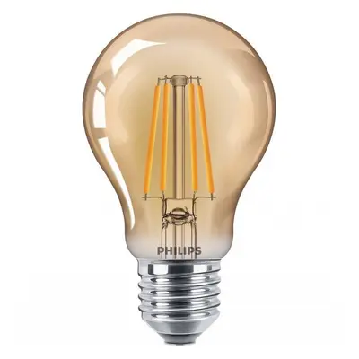 Vintage LED žárovka E27 A60 4W 400lm 2500K nestmívatelná, gold - PHILIPS (929001941501)