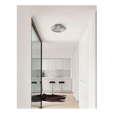 Stropní svítidlo SENS stropní svítidlo šedé sklo E27 1x12W - NOVA LUCE