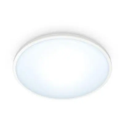 LED Stropní přisazené svítidlo WiZ Superslim 8719514337978 14W 1300lm 2700-6500K IP20 24,2cm bíl