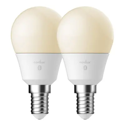 Žárovka LED Smart E14 2-pack G45 2200-6500K bílá - NORDLUX