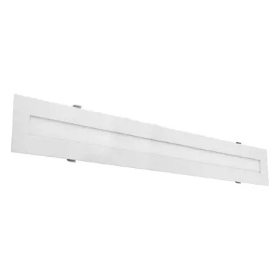 LED panel P-QUADRO zapuštěný do SDK. 1200x100x8mm 36W 3000K 1476Lm 120d IP20. - CENTURY