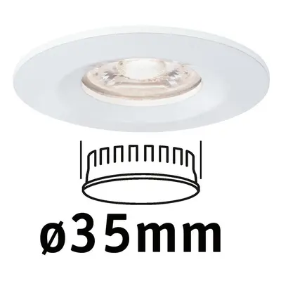 LED vestavné svítidlo Nova mini nevýklopné IP44 1x4W 2.700K bílá mat 230V - PAULMANN