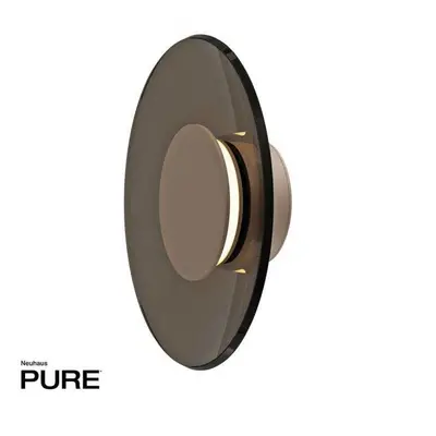 LED nástěnné svítidlo Pure Moon bronz stmívatelné 2700K - PAUL NEUHAUS