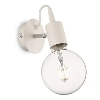 Nástěnné svítidlo Ideal Lux Edison AP1 bianco138374 bílé - IDEALLUX