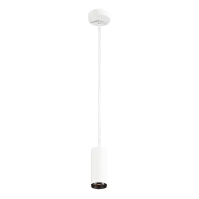 NUMINOS® PD DALI S vnitřní LED závěsné svítidlo bílá/černá 2700 K 36° - BIG WHITE (SLV)