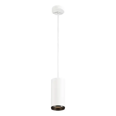 NUMINOS® PD DALI L vnitřní LED závěsné svítidlo bílá/černá 2700 K 60° - BIG WHITE (SLV)