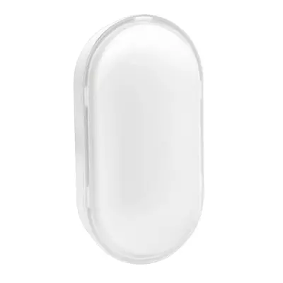 SIMPLY LED stropní svítidlo venkovní bílé Oval 16W 4000K 1280lm CB IP65 - CENTURY