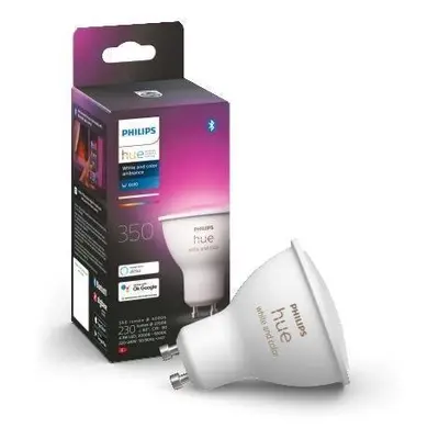 Hue Bluetooth LED White and Color Ambiance žárovka Philips 8719514339880 GU10 4,3W 350lm 2000K-6