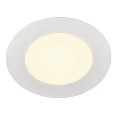 SENSER 12 Indoor, stropní vestavné LED svítidlo kruhové, bílé, 3000K - BIG WHITE (SLV)