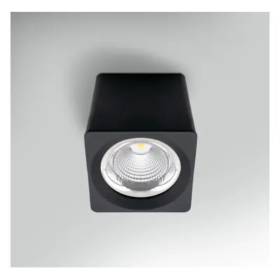 Stropní svítidlo LED QUBE ČERNÉ 161x161x164mm 35W 230V 3000K 45d IP20 - CENTURY