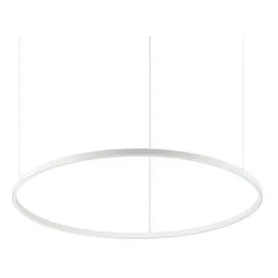 LED Závěsné svítidlo Ideal Lux ORACLE SLIM D90 ROUND WH 4000K 269870 51W 4280lm 4000K IP20 90cm 