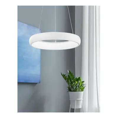 Svítdilo závěsné ALBI bílý hliník a akryl LED 32W 230V 3000K IP20 stmívatelné - NOVA LUCE