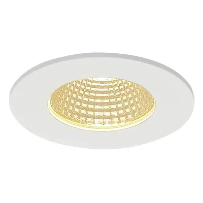 PATTA-I zápustná matná bílá kruhová230V/500mA LED 9W 38° IP65 3000K - BIG WHITE (SLV)