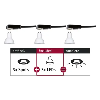 Žárovky Choose LED-Modul GU10 3x6,5W 2.700 - PAULMANN