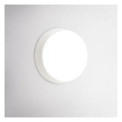 Venkovní nástěnné LED svítidlo kulaté OASI CCT 14W 3000/4000/6500K IP54 bílá - CENTURY