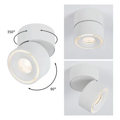 Přisazené svítidlo LED Spircle bílá mat 8,0W 3.000K 36° - PAULMANN