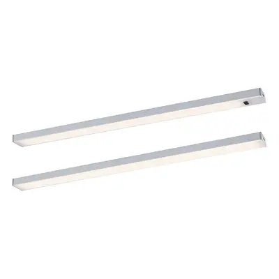 LED podskříňkové svítidlo Inline 2ks sada 2x4W 350x26mm 24V matný chrom - PAULMANN