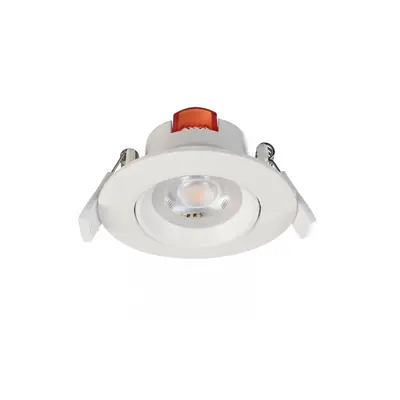 Deko-Light stropní vestavné svítidlo SMD-68-230V-3000K-kulaté 230V 6,5W 3000 K 540 lm bílá RAL 9