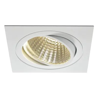 NEW TRIA DL čtvercová sada matná bílá 230V/700mA LED 25W 30° 3000K - BIG WHITE (SLV)