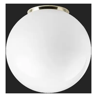 SKAT 2 stropní/nástěnné plastové svítidlo mosaz leštěná / bílá IP65 4000 K 20W LED DALI - OSMONT