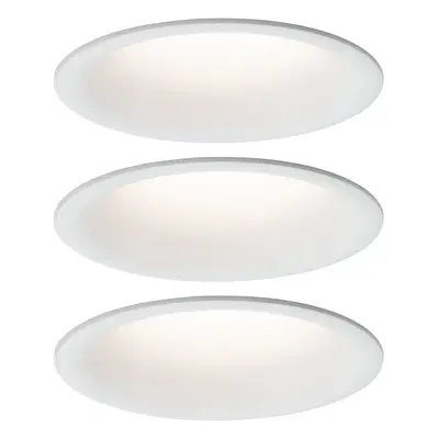 Vestavné svítidlo LED Cymbal 3x6,8W bílá mat proti oslnění stmívatelné - PAULMANN