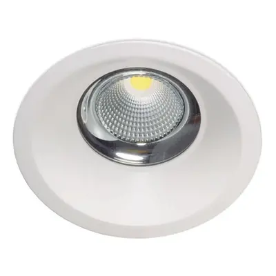 Zápustné svítidlo DARA bílé LED 7W 3000K Ø100mm kulaté - KOHL-Lighting