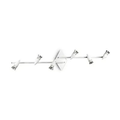 Bodové svítidlo Ideal Lux Alfa PL6 bianco 122748 bílé 106,5cm - IDEALLUX