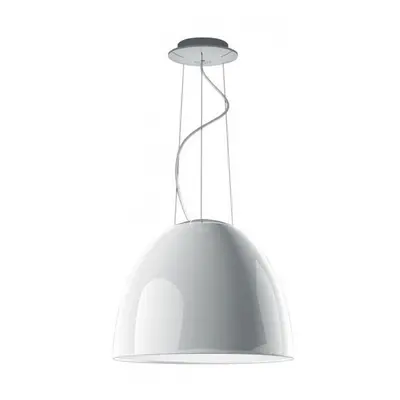 Závěsné svítido NUR MINI GLOSS halogen 150W bílé - ARTEMIDE