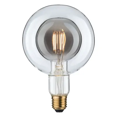 LED Inner Shape Globe G125 4 W kouřové sklo E27 2.700K teplá bílá - PAULMANN