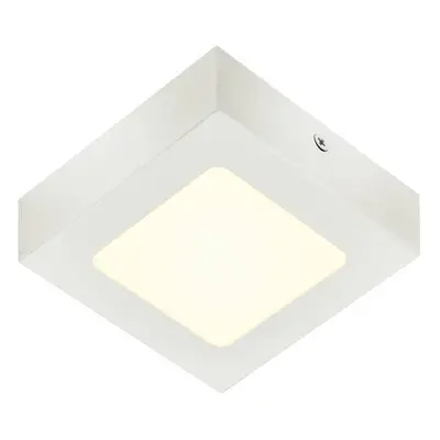 SENSER 12 CW vnitřní LED nástěnné a stropní přisazené svítidlo hranaté bílé, 4000 K - BIG WHITE 