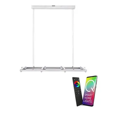 Závěsné svítidlo Q-FISHEYE Smart Home 8x3W 2480lm 99cm 3000K RGBW - PAUL NEUHAUS