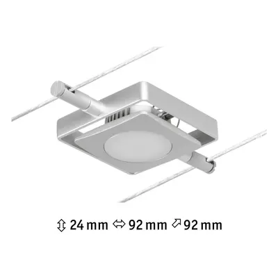 LED lankový systém MacLED spot 4,5W 3000K 12V matný chrom/chrom - PAULMANN